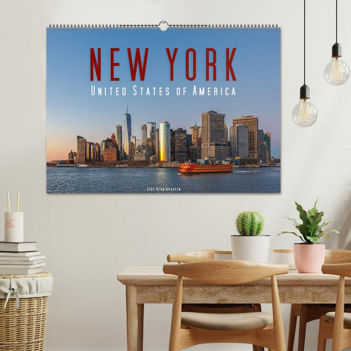 New York - United States of America (CALVENDO wall calendar 2024) 