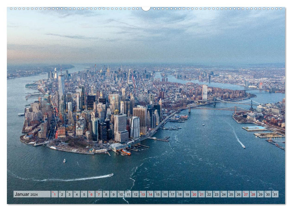 New York - United States of America (CALVENDO wall calendar 2024) 