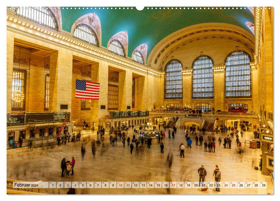 New York - United States of America (CALVENDO Wandkalender 2024)