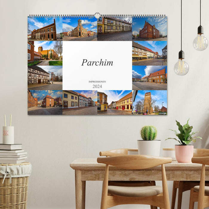 Impressions Parchim (Calendrier mural CALVENDO 2024) 