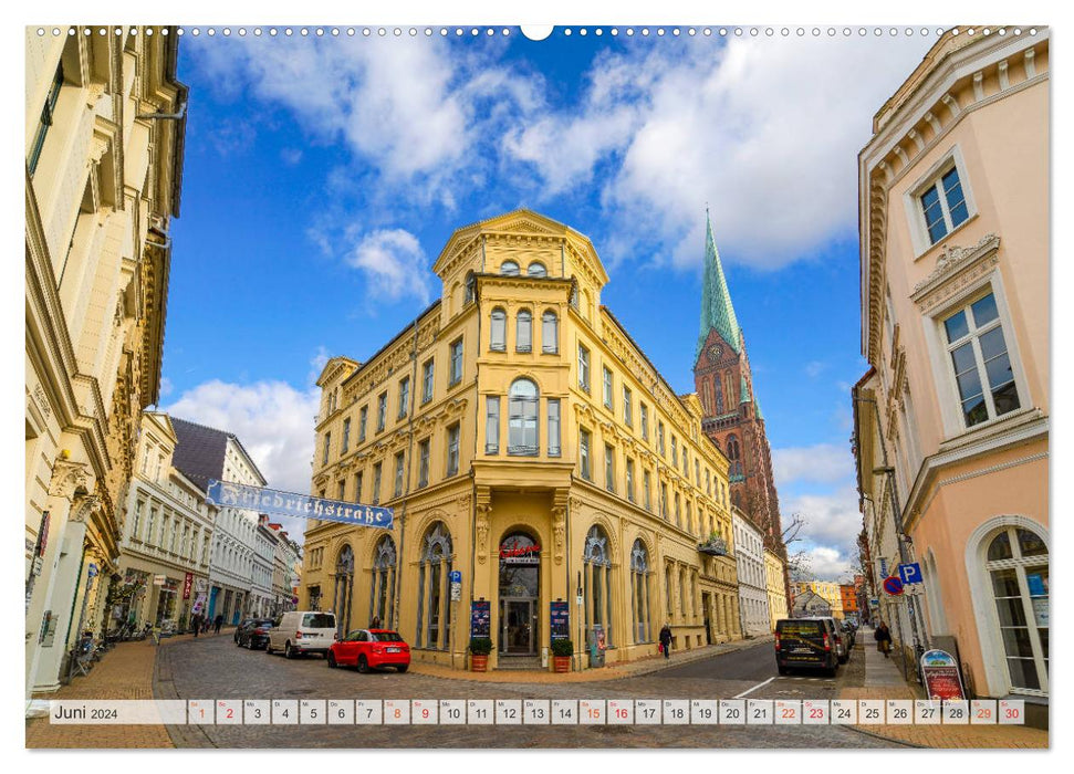 Beautiful Schwerin (CALVENDO wall calendar 2024) 