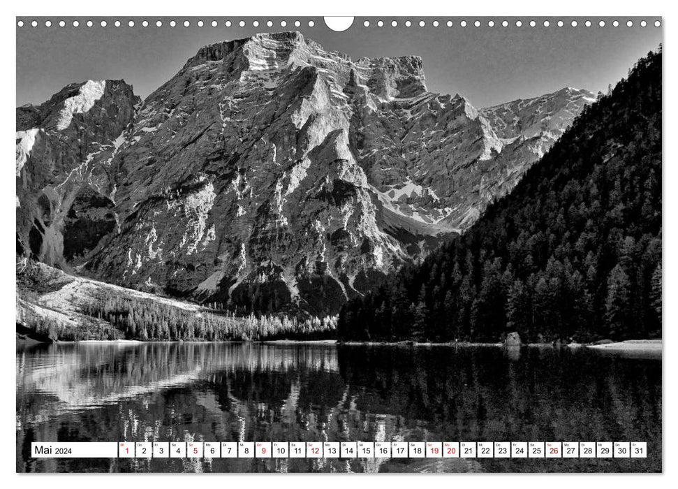 Stone landscapes in South Tyrol (CALVENDO wall calendar 2024) 
