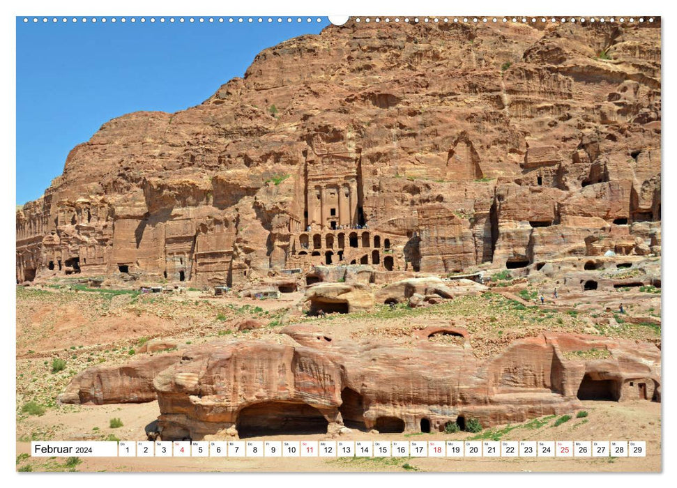 JORDANIEN, Faszination Nahost (CALVENDO Wandkalender 2024)