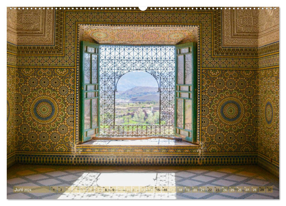 Wundervolles Marokko (CALVENDO Premium Wandkalender 2024)