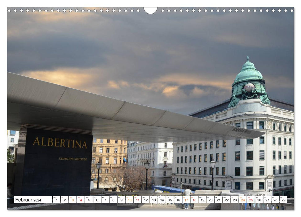 Vienna, a capital with flair (CALVENDO wall calendar 2024) 