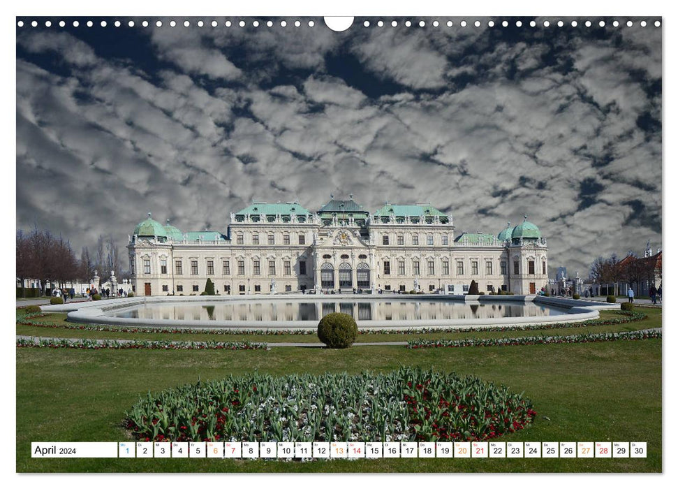 Vienne, une capitale qui a du flair (calendrier mural CALVENDO 2024) 