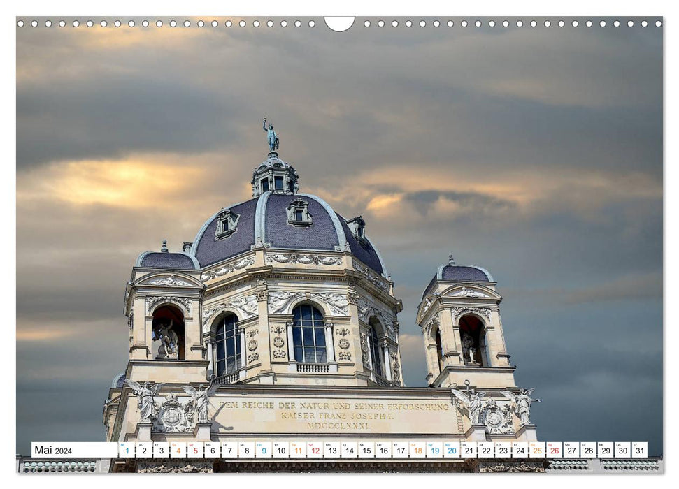 Vienna, a capital with flair (CALVENDO wall calendar 2024) 