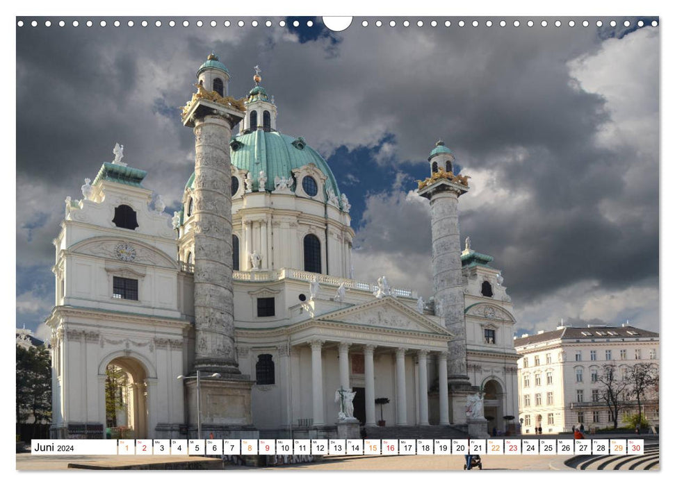 Vienna, a capital with flair (CALVENDO wall calendar 2024) 