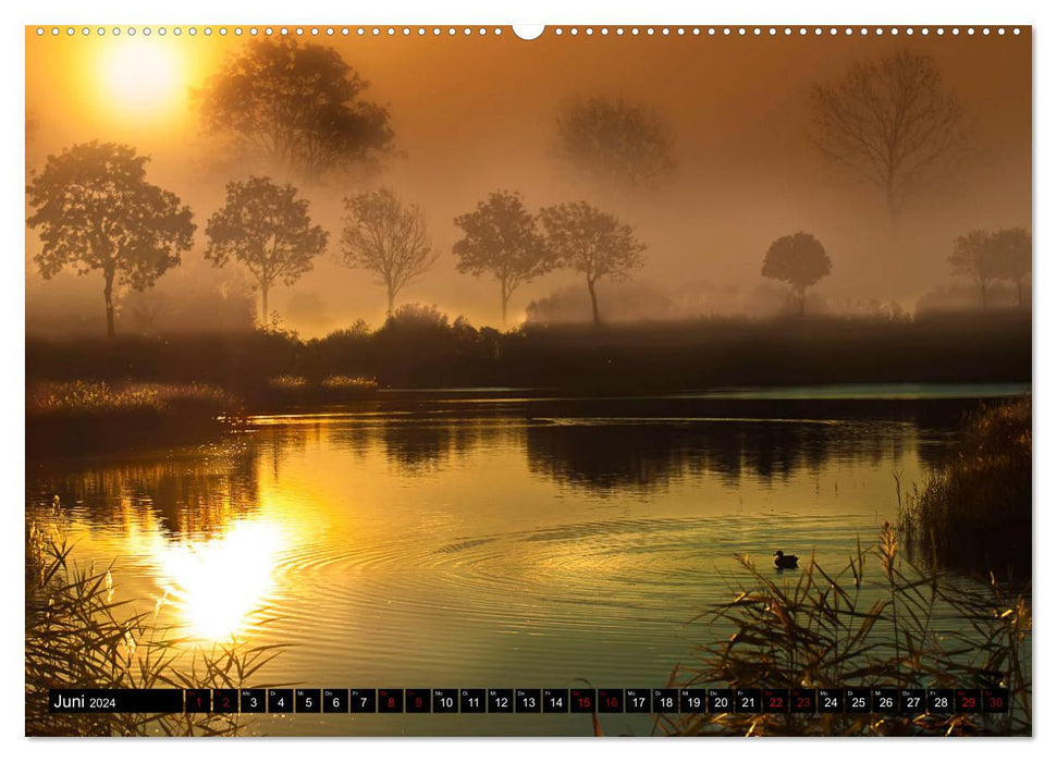 Landscapes in the light - picturesque and enchanting (CALVENDO wall calendar 2024) 