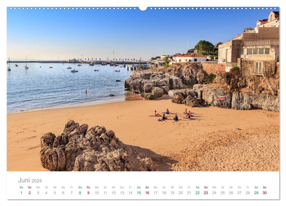 CASCAIS - die schönsten Badeorte Lissabons (CALVENDO Premium Wandkalender 2024)