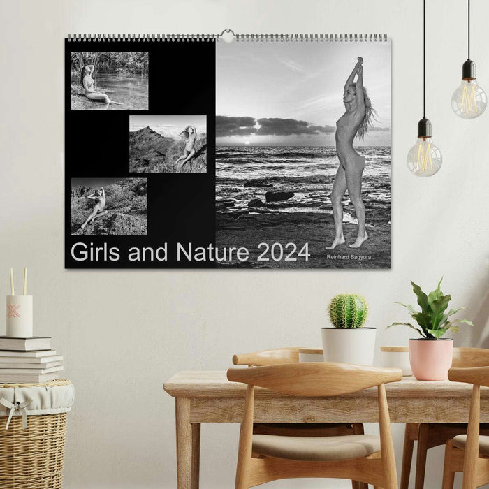 Girls and Nature (CALVENDO Wandkalender 2024)