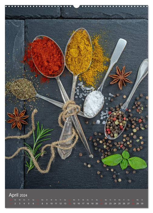 Spices of the Senses (CALVENDO Premium Wall Calendar 2024) 