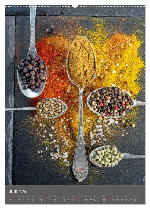 Spices of the Senses (CALVENDO Premium Wall Calendar 2024) 