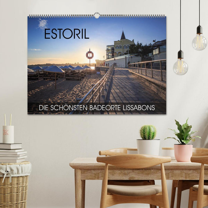 ESTORIL - die schönsten Badeorte Lissabons (CALVENDO Wandkalender 2024)