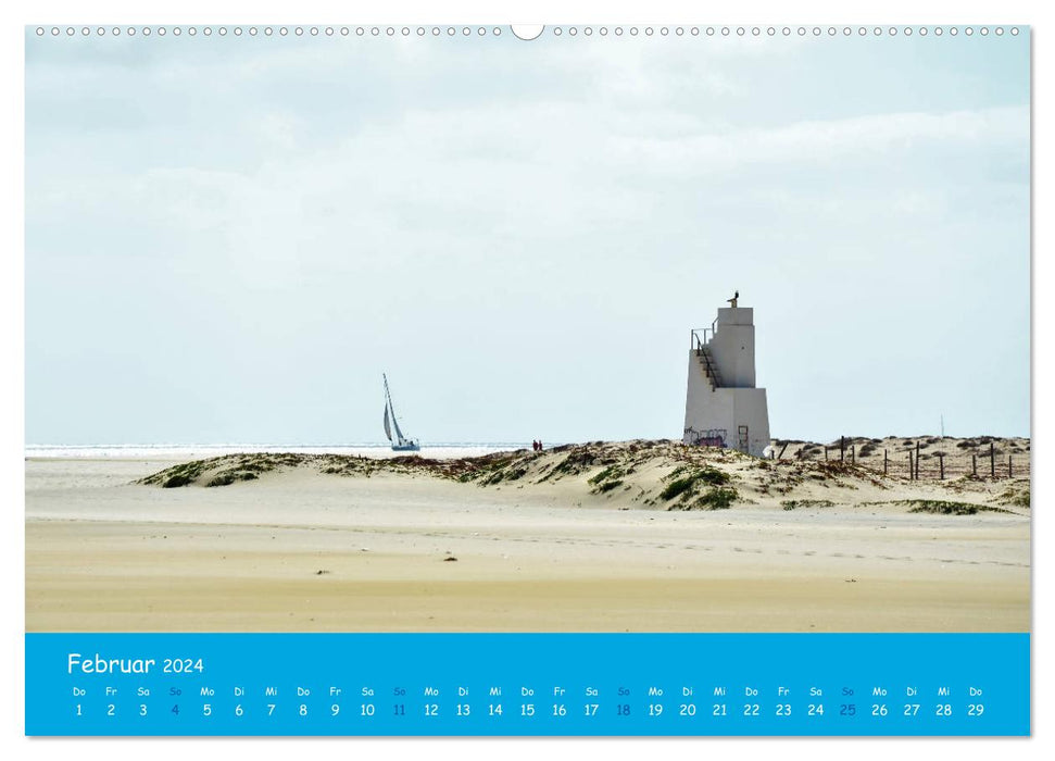 L'île du Cap Vert murmure - Ilha do Sal (Calvendo Premium Wall Calendar 2024) 