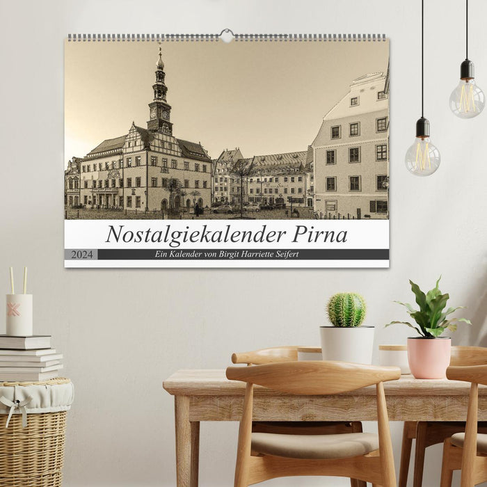 Calendrier nostalgie Pirna (calendrier mural CALVENDO 2024) 
