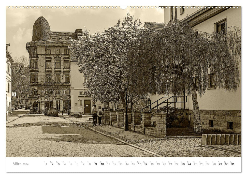 Nostalgiekalender Pirna (CALVENDO Wandkalender 2024)