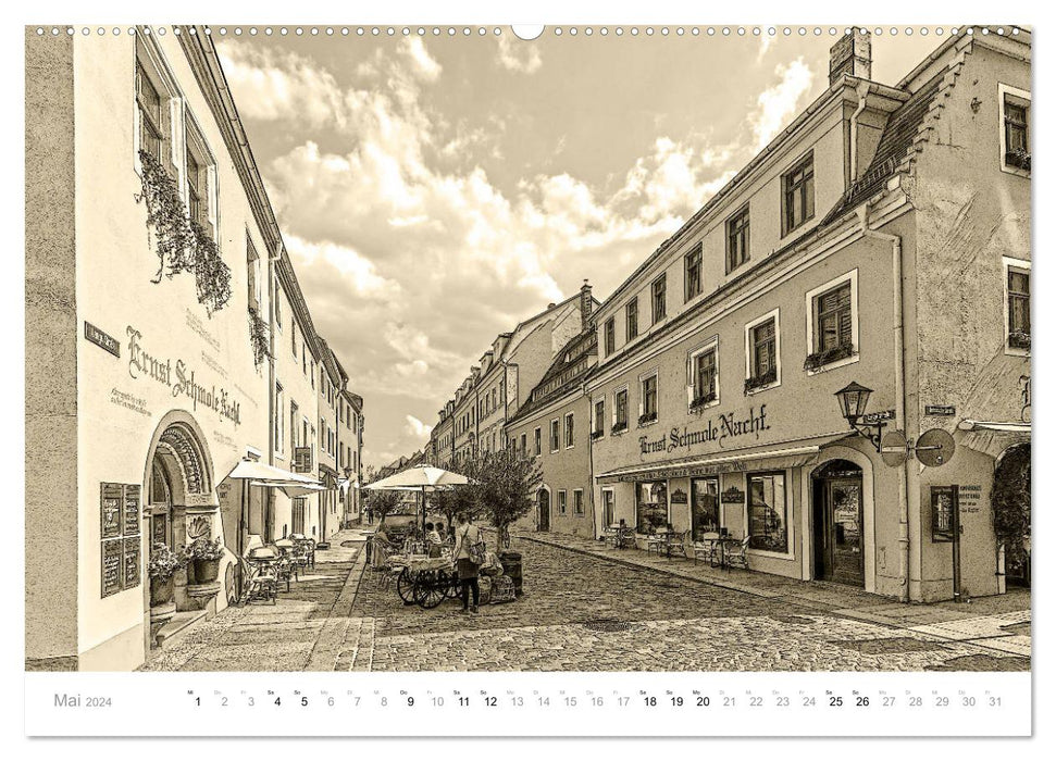 Calendrier nostalgie Pirna (calendrier mural CALVENDO 2024) 