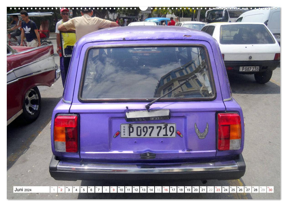 LADA KOMBI - Die sowjetische Auto-Legende WAS-2102 (CALVENDO Wandkalender 2024)