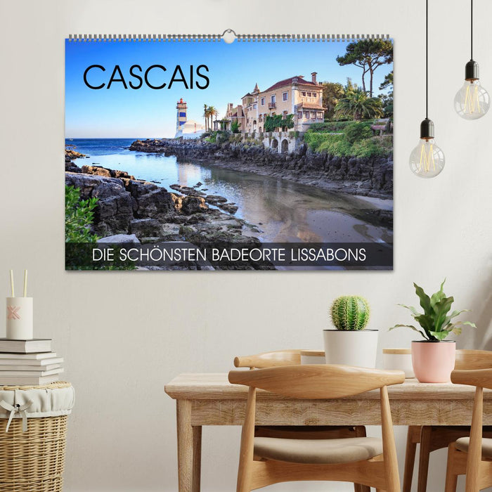 CASCAIS - die schönsten Badeorte Lissabons (CALVENDO Wandkalender 2024)