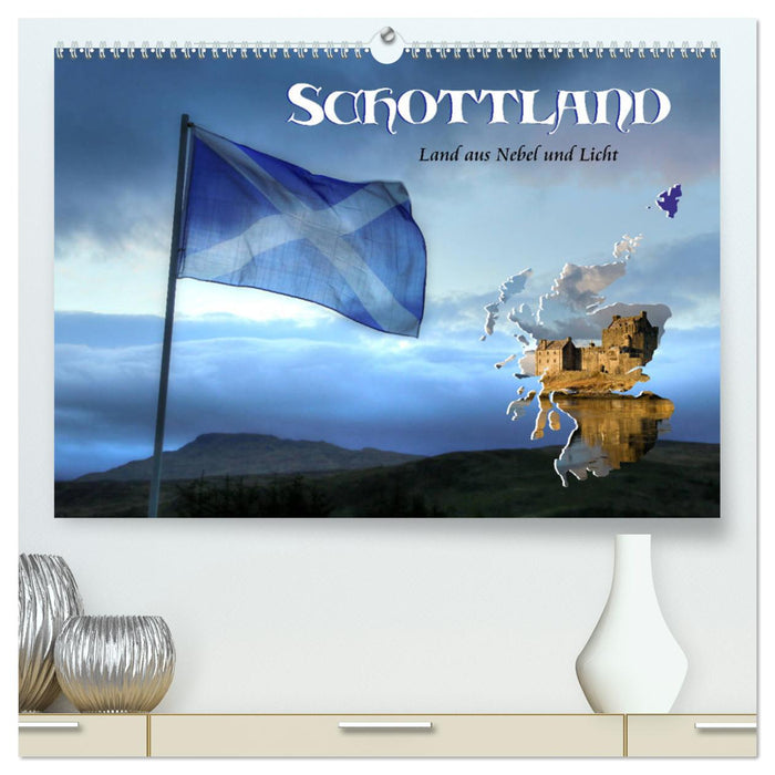 Scotland - Land of Fog and Light (CALVENDO Premium Wall Calendar 2024) 