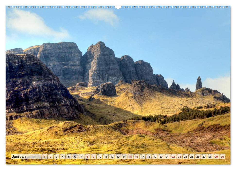 Schottland - Land aus Nebel und Licht (CALVENDO Premium Wandkalender 2024)