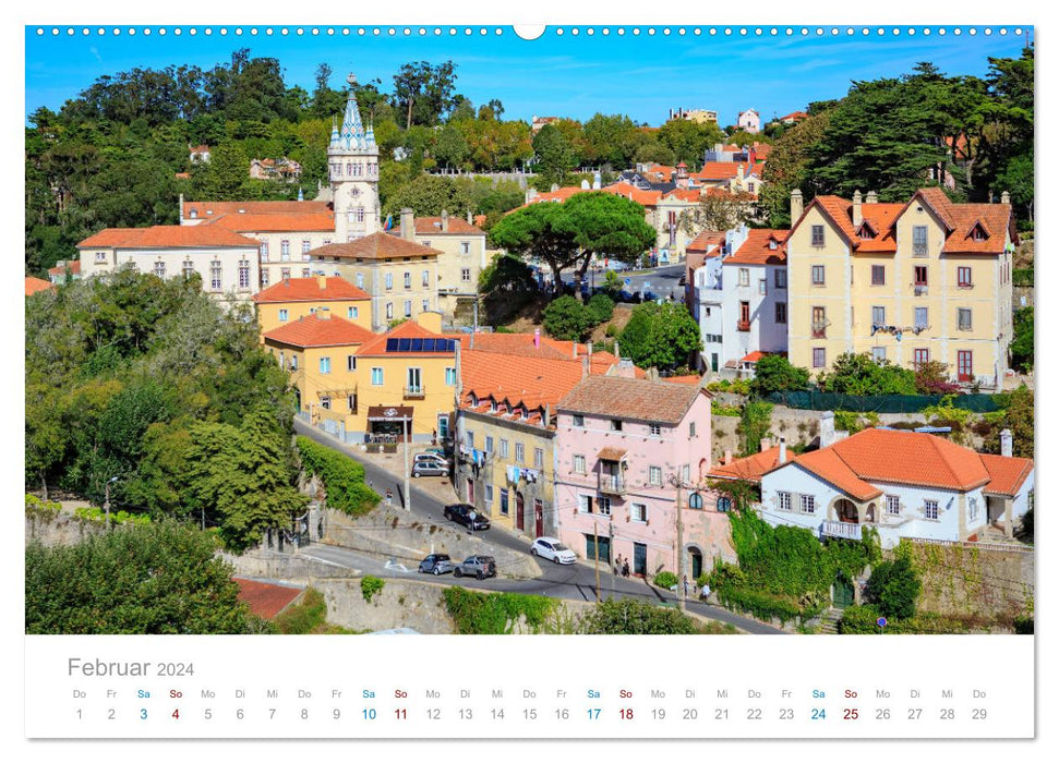 Sintra - Summer Residence of the Kings (CALVENDO Premium Wall Calendar 2024) 