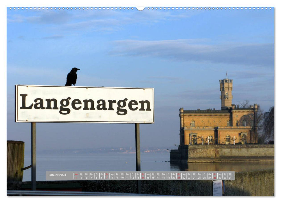 2024 Langenargen sur le lac de Constance (calendrier mural CALVENDO 2024) 
