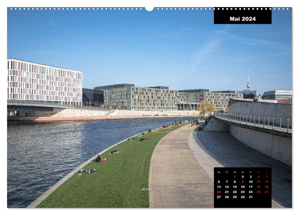 Berlin - Impressions of our capital (CALVENDO Premium Wall Calendar 2024) 