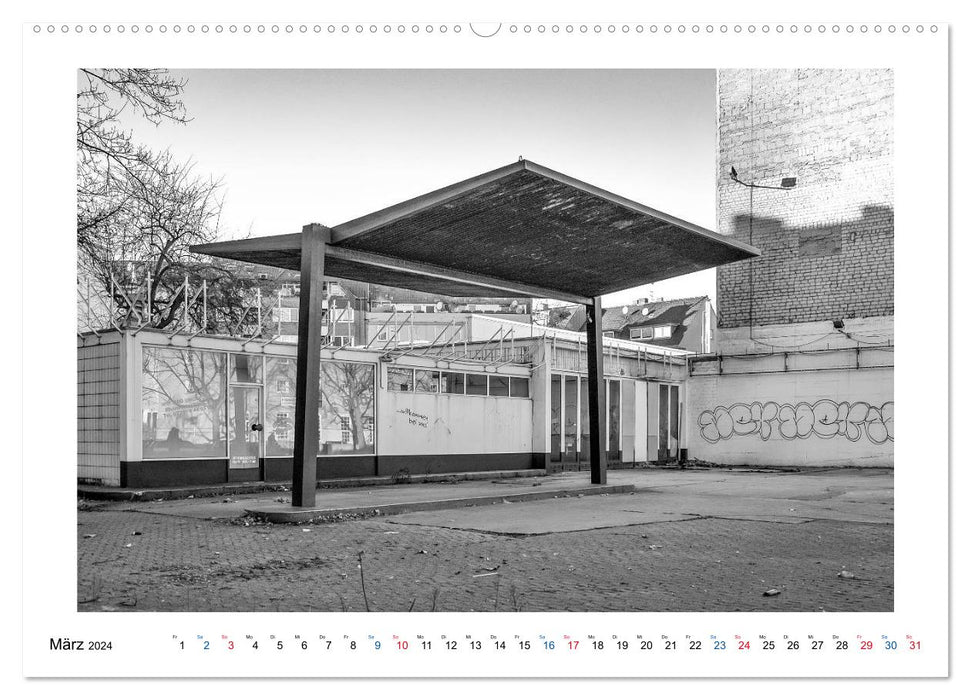 Cologne - City &amp; Concrete (CALVENDO Premium Wall Calendar 2024) 