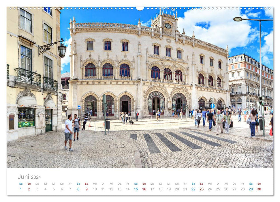 Lisbon - City of Kings (CALVENDO wall calendar 2024) 