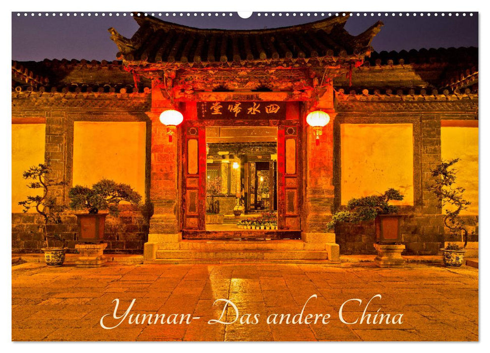 Yunnan - Das andere China (CALVENDO Wandkalender 2024)
