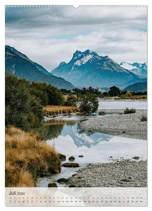 Discover New Zealand (CALVENDO Premium Wall Calendar 2024) 