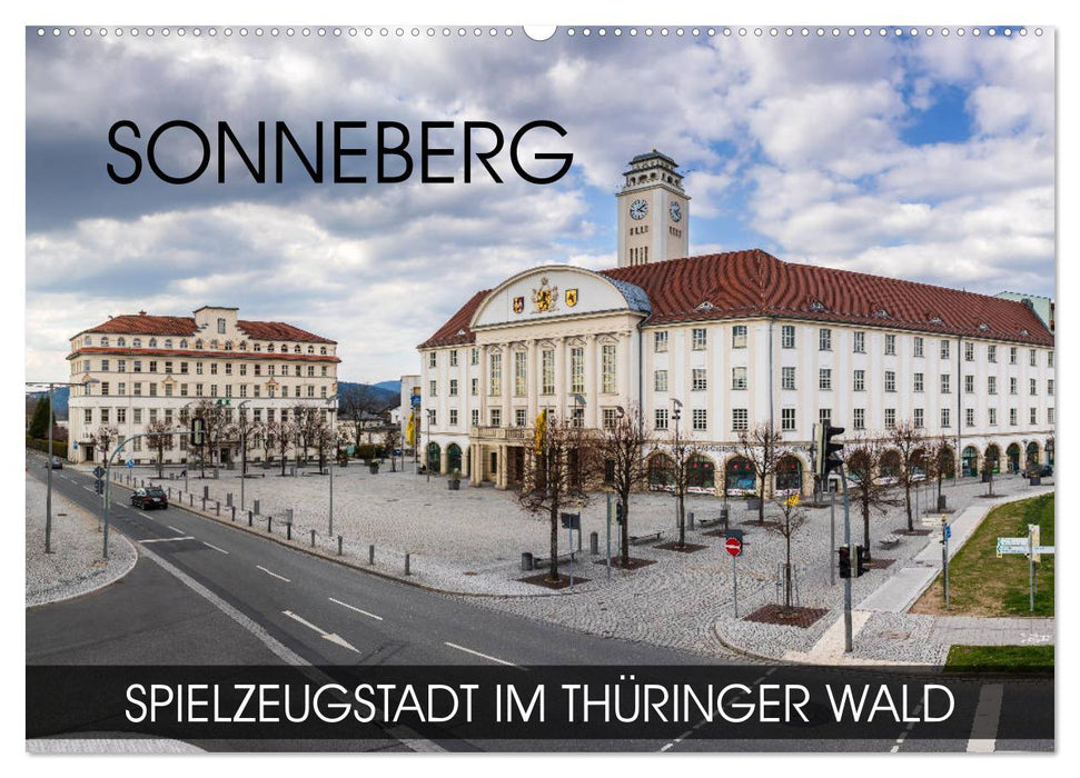 Sonneberg - toy town in the Thuringian Forest (CALVENDO wall calendar 2024) 