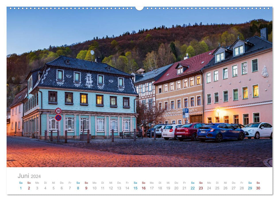 Sonneberg - toy town in the Thuringian Forest (CALVENDO wall calendar 2024) 