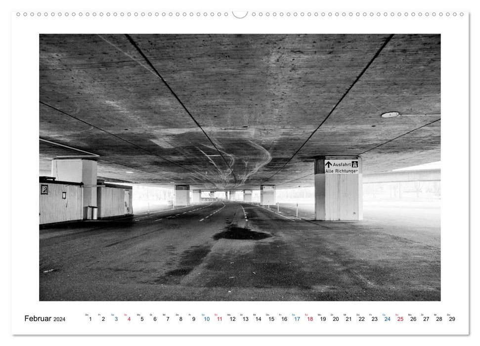 Köln - Stadt & Beton (CALVENDO Wandkalender 2024)