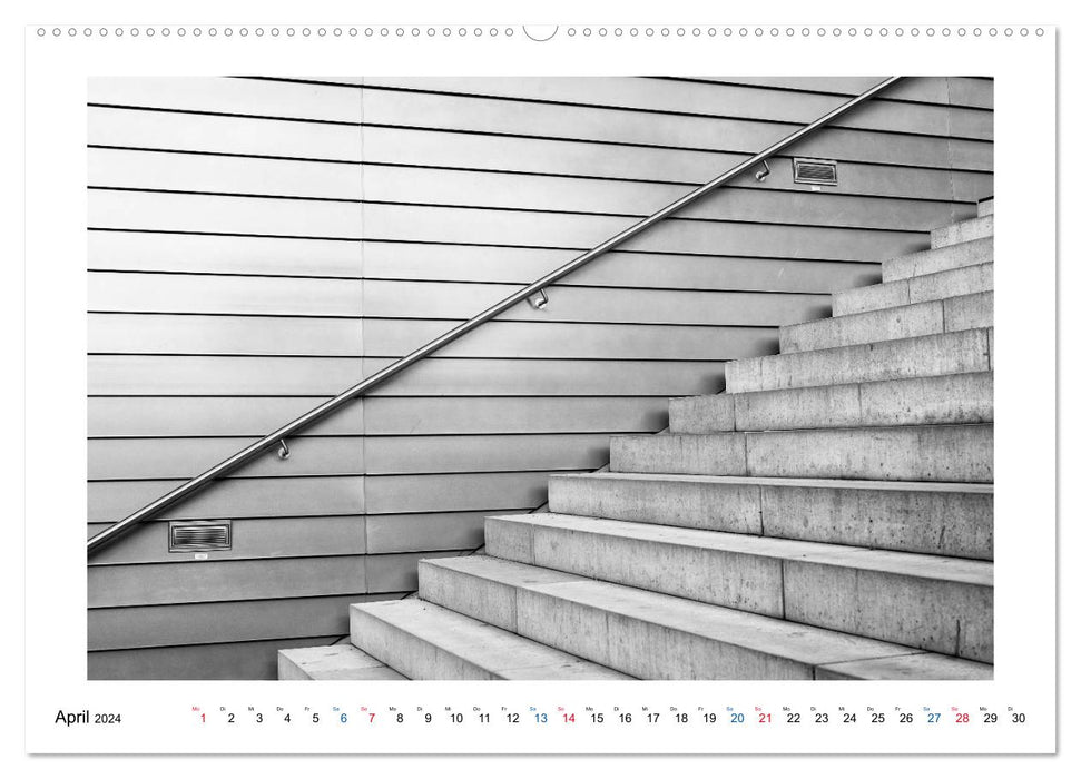 Cologne - City &amp; Concrete (CALVENDO wall calendar 2024) 