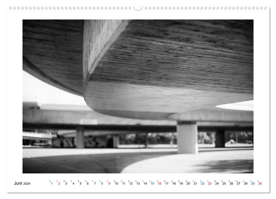 Cologne - City &amp; Concrete (CALVENDO wall calendar 2024) 