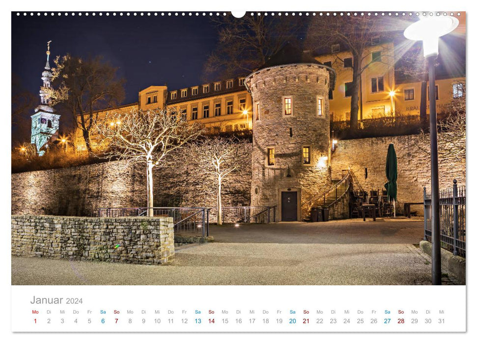 Schweinfurt - City of Art and Industry (CALVENDO wall calendar 2024) 