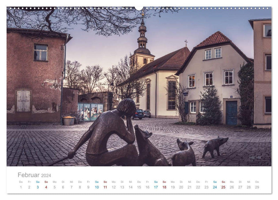 Schweinfurt - Stadt der Kunst und Industrie (CALVENDO Wandkalender 2024)