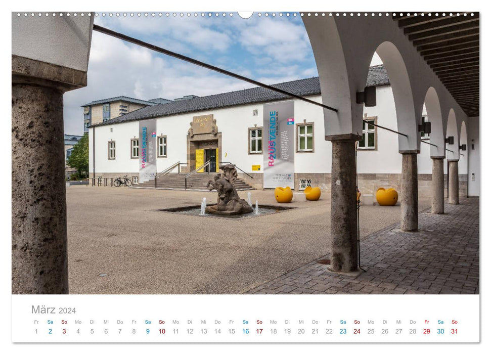 Schweinfurt - City of Art and Industry (CALVENDO wall calendar 2024) 