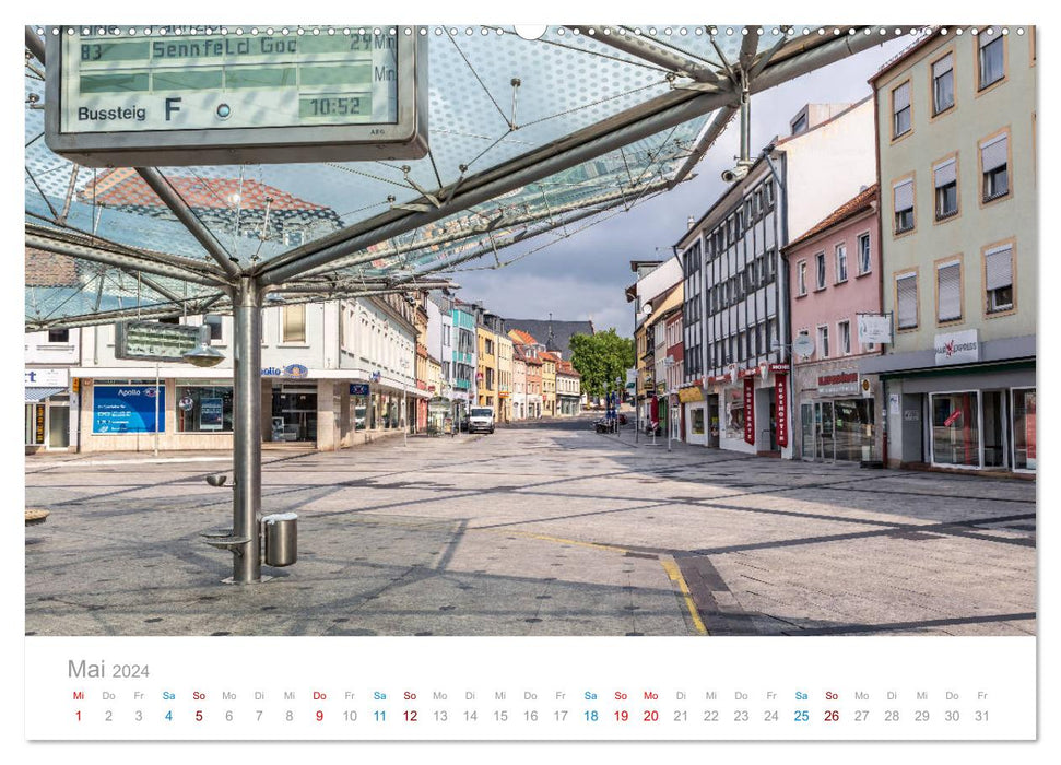 Schweinfurt - City of Art and Industry (CALVENDO wall calendar 2024) 
