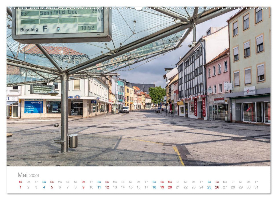 Schweinfurt - Stadt der Kunst und Industrie (CALVENDO Wandkalender 2024)