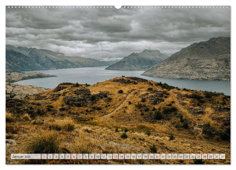 Nouvelle-Zélande – Rêves de paysage (Calvendo Premium Wall Calendar 2024) 