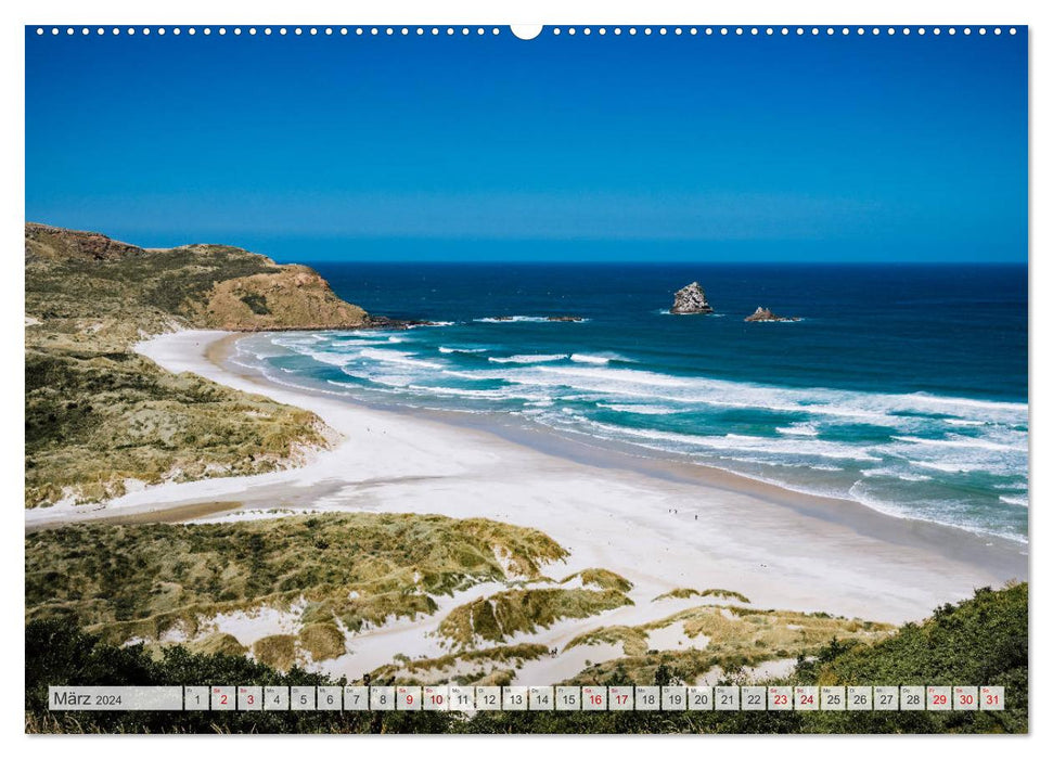 Neuseeland - Am Ende der Welt (CALVENDO Premium Wandkalender 2024)