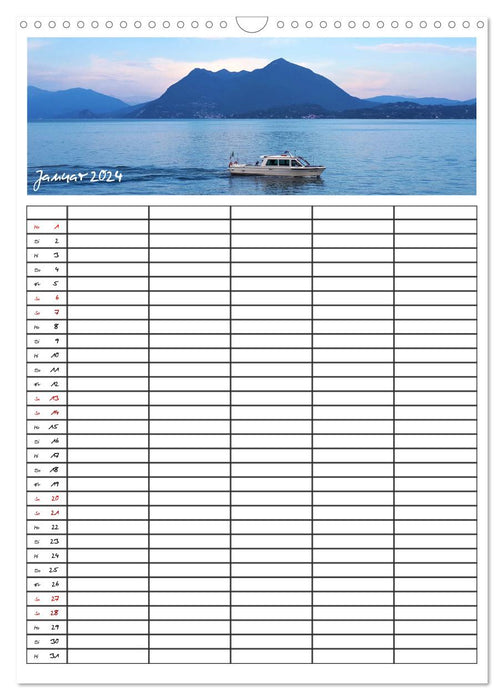 Magical Lake Maggiore (CALVENDO wall calendar 2024) 