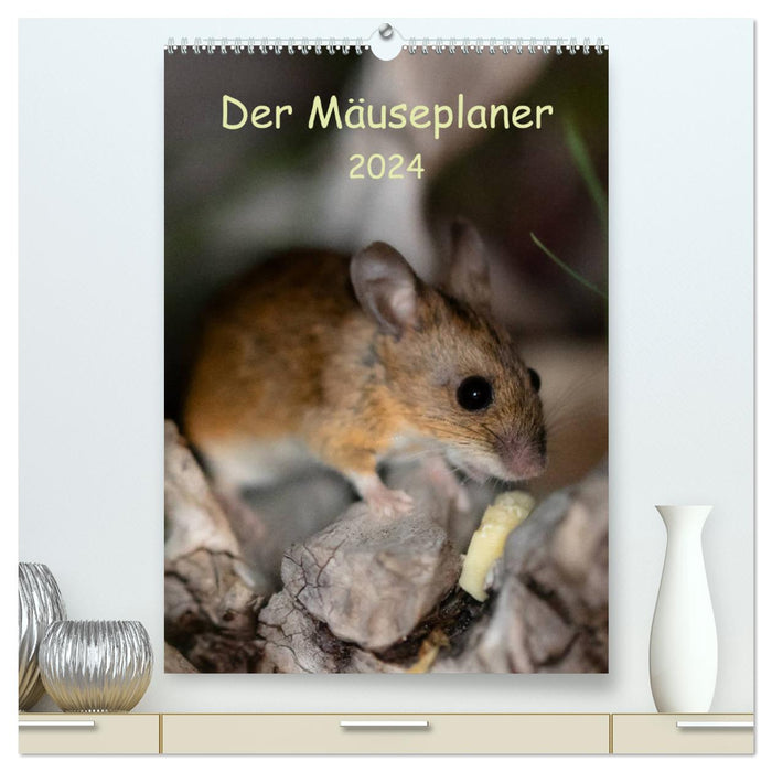 Le planificateur de souris (Calendrier mural CALVENDO Premium 2024) 