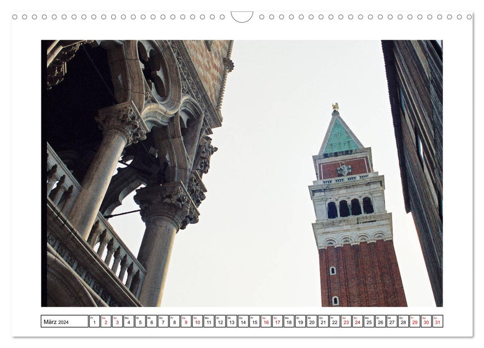 Venise - profitez en toute tranquillité (calendrier mural CALVENDO 2024) 