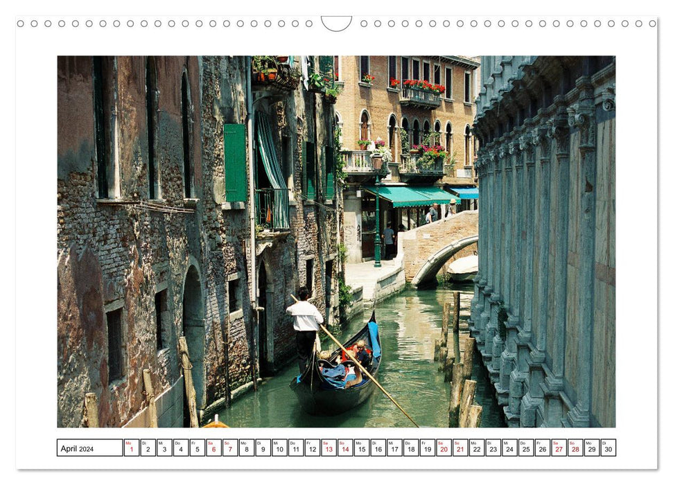 Venedig - in Ruhe genießen (CALVENDO Wandkalender 2024)