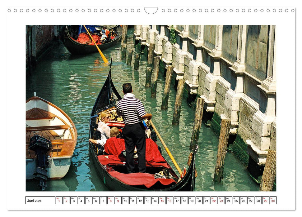 Venedig - in Ruhe genießen (CALVENDO Wandkalender 2024)